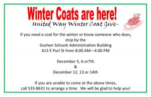 United Way Coats 2016